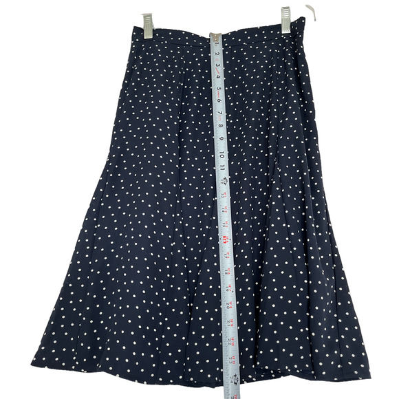 Loft Polka Dot Skirt New with Tags Women Size 0P - Picture 9 of 13